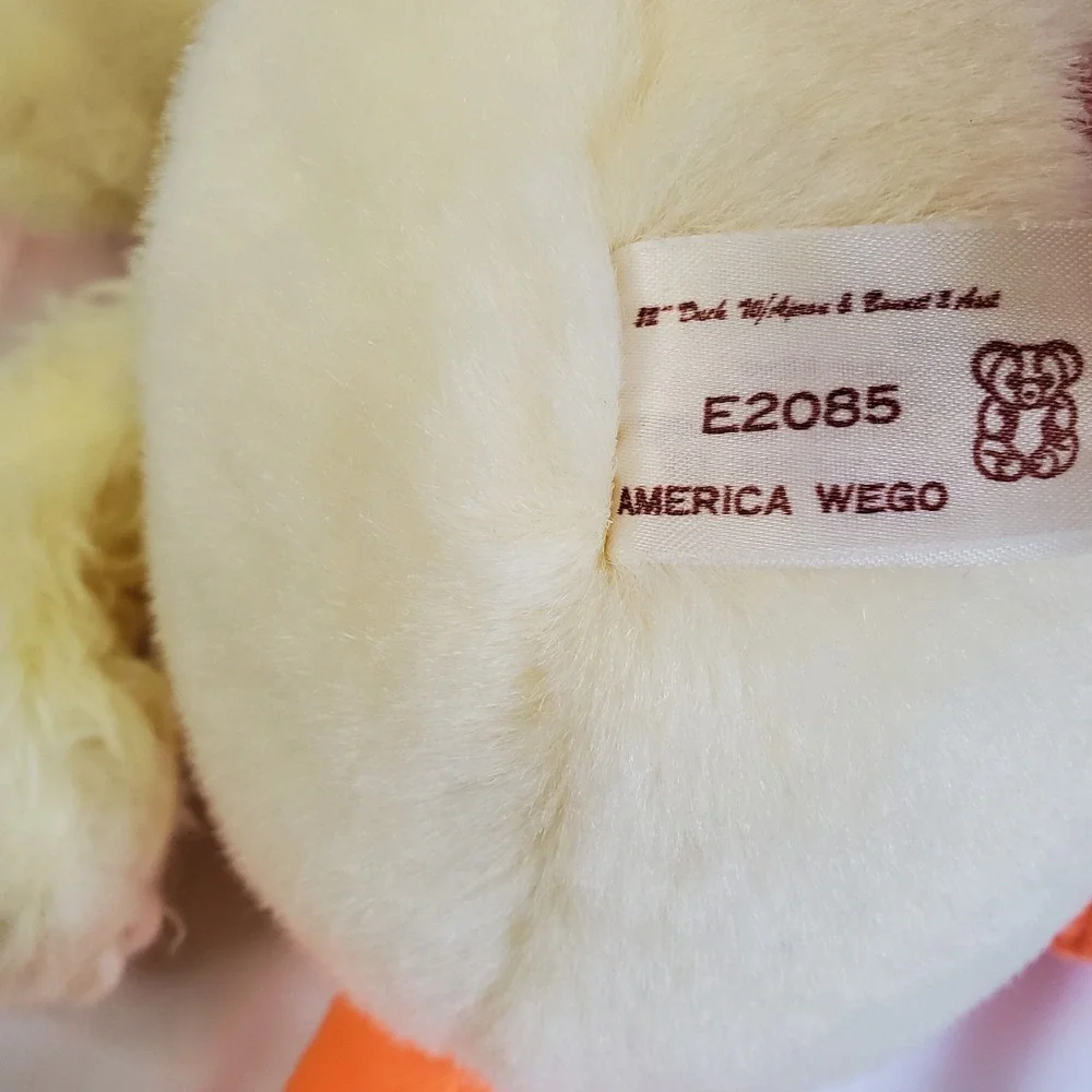 Duck Plush Stuffed‎ Animal America Wego E2085 Long Neck